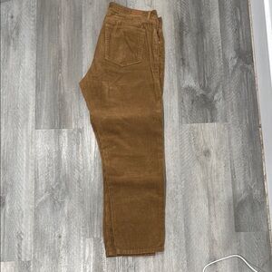 Men's Brown Corduroy Pants